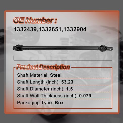 تجميع Propshaft العمود الأمامي ، الملاءمة لـ Polaris RZR S 800 2009-2014 ، Fit for Polaris RZR 800 2008-2014 ، OE 1332439 ، 1332651 ، 1332904 in Saudi Arabia