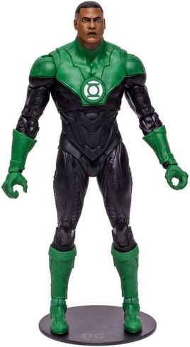McFarlane Toys DC Multiverse Green Lantern John Stewart Endless Winter 7" Action Figure with Build-A Frost King Piece and Accessories in Saudi Arabia