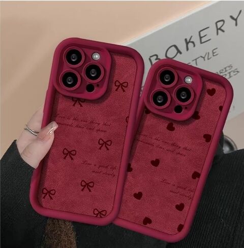 جراب لهاتف iPhone 15 Pro Max بتصميم جمالي فاخر عتيق، ثلاثي الأبعاد لطيف على شكل دب كرتوني بلينغ ألماس ديكور ناعم من السيليكون جراب هاتف بناتي لهاتف iPhone 15 Pro Max للفتيات والنساء باللون البني in Kuwait