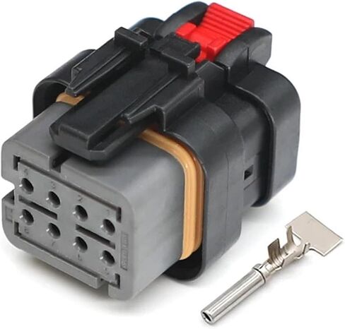 1set 776494-4 AMP 8Pin Automotive Connector AMPSEAL16 Series Waterproof Sealed Harness Female Plug Additional Terminals KLOOKY(776494-1) in Saudi Arabia