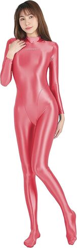 بدلة غوص لكامل الجسم ذات لمعان زيتي ضيقة قطعة واحدة زنبركية ساخنة تنافسية قطعة واحدة ملابس سباحة رفيعة (as1، alpha، x_l، عادي، عادي، أزرق) in Kuwait