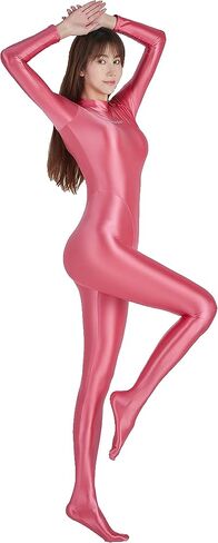 بدلة غوص لكامل الجسم ذات لمعان زيتي ضيقة قطعة واحدة زنبركية ساخنة تنافسية قطعة واحدة ملابس سباحة رفيعة (as1، alpha، x_l، عادي، عادي، أزرق) in Kuwait