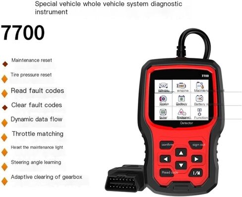 اختبار السيارة OBD قيادة الكمبيوتر متعدد الوظائف الصيانة ضوء الخانق مطابقة الضغط على الضغط in Saudi Arabia