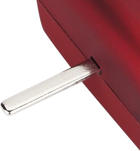 Fit for Mini Digital LCD Display Tire Pressure Gauge Calibrator Tool for Safe Driving, SolarBattery Powered for DayNight Use - Wine Red in Saudi Arabia