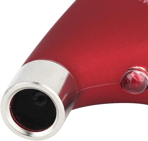 Fit for Mini Digital LCD Display Tire Pressure Gauge Calibrator Tool for Safe Driving, SolarBattery Powered for DayNight Use - Wine Red in Saudi Arabia