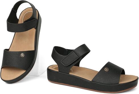Women Massage Sandals Comfortable Walking Sandals with Adjustable Straps in Saudi Arabia