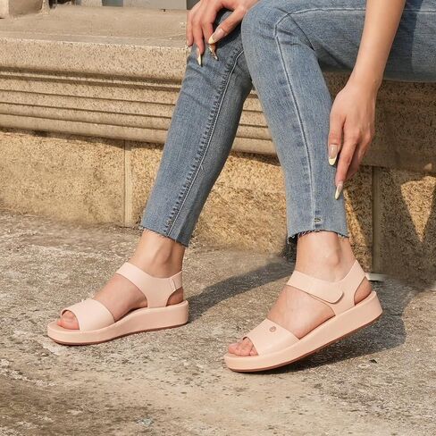 صندل تدليك نسائي مريح المشي مع الأشرطة القابلة للتعديل in Kuwait