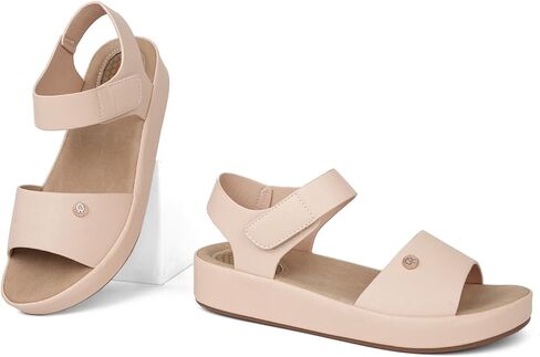 صندل تدليك نسائي مريح المشي مع الأشرطة القابلة للتعديل in Kuwait