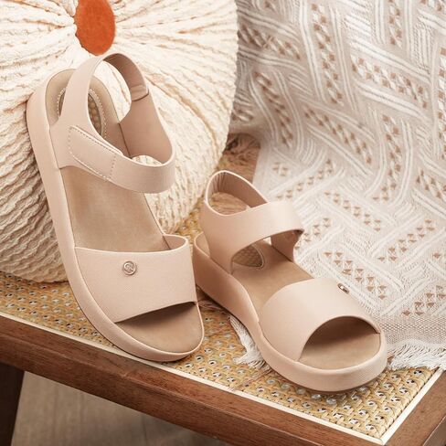 صندل تدليك نسائي مريح المشي مع الأشرطة القابلة للتعديل in Kuwait