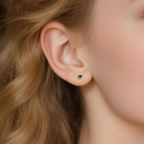 Ruifan Titanium Flat Back Lip Rings داخليًا متورطًا للأقراط ترصيع خواتم الأنف 20G 18G 16G Round Heart Square CZ Tragus Cratilage Lebe Helix Conch Labret Medusa Jewelry for Women Men Men in Saudi Arabia