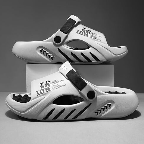 Men's Trendy Breathable Clogs, Comfy Non Slip Casual Sandals for Outdoor Activities,Summer Slippers in Saudi Arabia