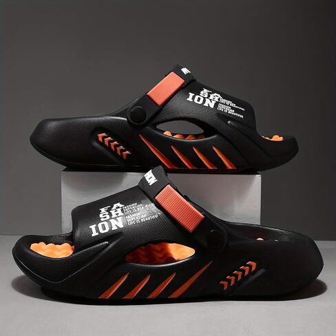 Men's Trendy Breathable Clogs, Comfy Non Slip Casual Sandals for Outdoor Activities,Summer Slippers in Saudi Arabia