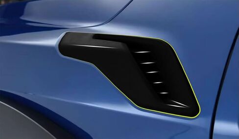 إكسسوارات السيارات متوافقة مع Ford F150 F-150 Raptor 2024 2023 2022 2021 Fender Side Vent Cover Trim Fender Fender Side Decoration ABS 2PC (نمط ألياف الكربون) in Kuwait