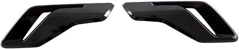 إكسسوارات السيارات متوافقة مع Ford F150 F-150 Raptor 2024 2023 2022 2021 Fender Side Vent Cover Trim Fender Fender Side Decoration ABS 2PC (نمط ألياف الكربون) in Kuwait