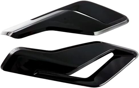 إكسسوارات السيارات متوافقة مع Ford F150 F-150 Raptor 2024 2023 2022 2021 Fender Side Vent Cover Trim Fender Fender Side Decoration ABS 2PC (نمط ألياف الكربون) in Kuwait