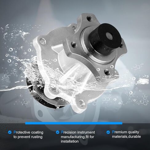 ECCPP Engine Water Pump fits for 2006-2011 Honda Civic 1.8L SOHC R18A1 R18A4 in Saudi Arabia