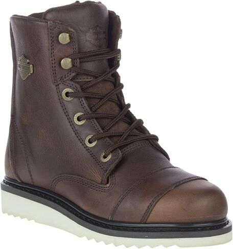 HARLEY-DAVIDSON FOOTWEAR Women's Marconi 7" Lace Seam Motorcycle Boot in Saudi Arabia