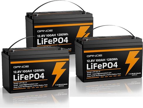 بطارية LiFePO4 بقدرة 12 فولت و10 أمبير في الساعة مع نظام BMS مدمج بقدرة 10 أمبير، وبطارية ليثيوم ذات دورات عميقة تزيد عن 3000 دورة وعمر افتراضي يصل إلى 10 سنوات للنظام الشمسي وعجلات الطاقة ومكتشف الأسماك والتخييم في الهواء الطلق والسكوتر وجزازة العشب in Saudi Arabia