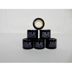 DLH RACING PERFORMANCE VARIATOR ROLLER WEIGHTS (16 X 13) FOR 50cc - 100cc QMB139 MOTORS GY6 STORE (6 GRAM) in Saudi Arabia