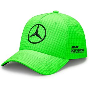 Mercedes AMG Petronas Formula One Team - 2023 Lewis Hamilton Driver Hat - Neon Green - Unisex - Size: One size in Saudi Arabia