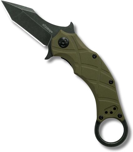 المخلب المستقيم OD GREEN G10 القابل للطي KARAMBIT - موجة إيمرسون in Saudi Arabia