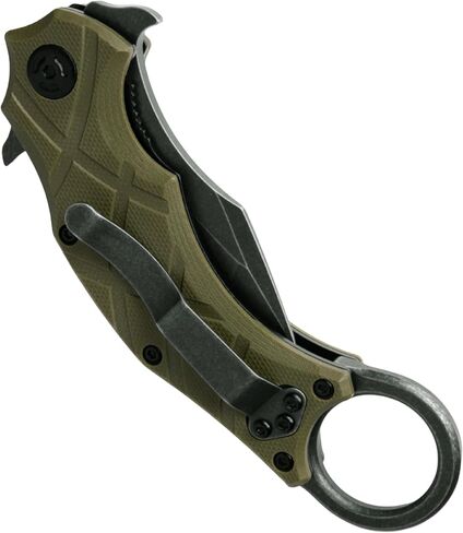 المخلب المستقيم OD GREEN G10 القابل للطي KARAMBIT - موجة إيمرسون in Saudi Arabia