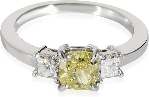 myGEMMA Pre-Loved Engagement Ring, Platinum, Diamond, Diamond, 5.5 US in Saudi Arabia