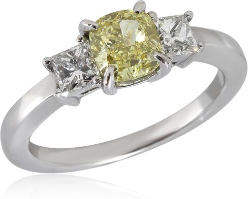 myGEMMA Pre-Loved Engagement Ring, Platinum, Diamond, Diamond, 5.5 US in Saudi Arabia