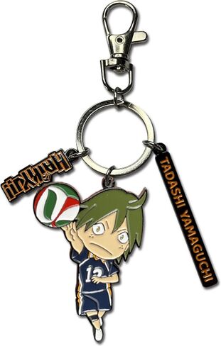 الترفيه الشرقي العظيم haikyu !! - Tadashi Yamaguchi Three Charm Keychain in Saudi Arabia