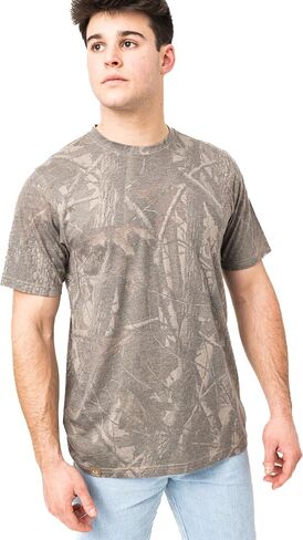 Realtree Faded Camo Jersey Knit Tri-Blend Ultra Soft Crew Neck Shirt - Limited Edition in Saudi Arabia