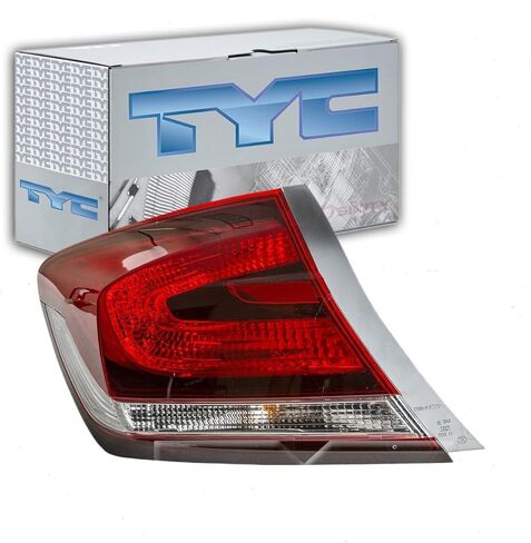 تركت Tyc Left Light Light Lens متوافقة مع Honda Civic 2013-2015 in Saudi Arabia