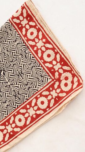 Indian Hand printed Organic 100% Cotton Bandana Scarf, Paisley Design Scarf, Light weight head Scarf Bandana in Saudi Arabia