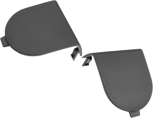 1PAIR الأمامي اليسرى واليمين غطاء مرساة حزام المقعد الجانبي لجيب ليبرتي 2009-2012 للاشتعال إلى إكسسوارات دودج بلاك للسيارات in Saudi Arabia