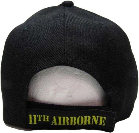 U.S. Army 11th Airborne Division Angels Black Shadow Embroidered Cap Hat in Saudi Arabia