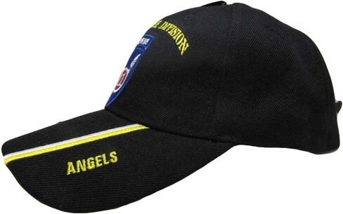 U.S. Army 11th Airborne Division Angels Black Shadow Embroidered Cap Hat in Saudi Arabia