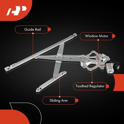 A-Premium Electric Power Window Regulator with Motor Assembly Compatible with Toyota Camry 2007 2008 2009, Front Right Passenger Side in Saudi Arabia