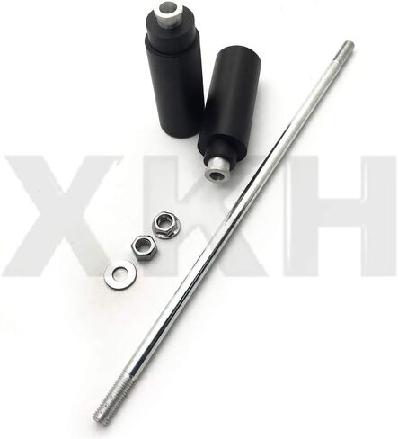 XKMT-No Cut Frame Slider Crash Protector Compatible With Sv650 S Sv1000 Dl650 Dl1000 Black [B00YWCQ22M] in Saudi Arabia
