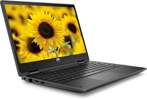 كمبيوتر محمول HP Stream 14 بوصة HD BrightView، معالج Intel Celeron N4120، ذاكرة الوصول العشوائي 4 جيجابايت، 64 جيجابايت SSD، Intel UHD Graphics، كاميرا ويب 720 بيكسل، واي فاي، HDMI، ويندوز 11 S، أسود (متجدد) in Saudi Arabia