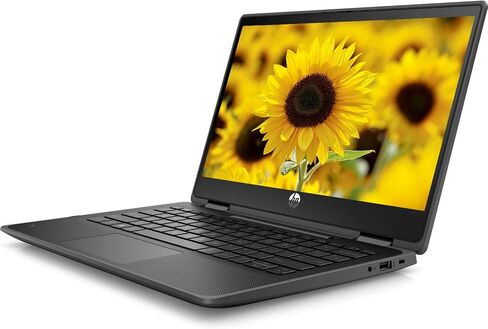 كمبيوتر محمول HP Stream 14 بوصة HD BrightView، معالج Intel Celeron N4120، ذاكرة الوصول العشوائي 4 جيجابايت، 64 جيجابايت SSD، Intel UHD Graphics، كاميرا ويب 720 بيكسل، واي فاي، HDMI، ويندوز 11 S، أسود (متجدد) in Saudi Arabia