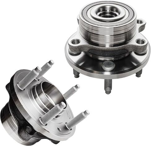 Detroit Axle - Front or Rear Wheel Bearing Hubs for Ford 2011-2019 Explorer 2013-2019 Police Interceptor Utility, Wheel Bearing and Hub Assembly 2014 2015 2016 2017 2018 Replacement in Saudi Arabia