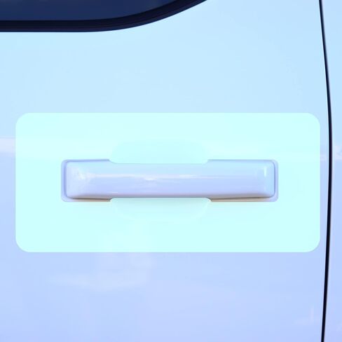 مقابض الأبواب منطقة PPF لـ Ford F -150 Lightning ، 8mil - مخصص لفيلم حماية الطلاء المضاد للخدش ، أغطية واقي شفاء ذاتي واضحة للمحترفين ، XLT ، Lariat ، Platinum in Saudi Arabia