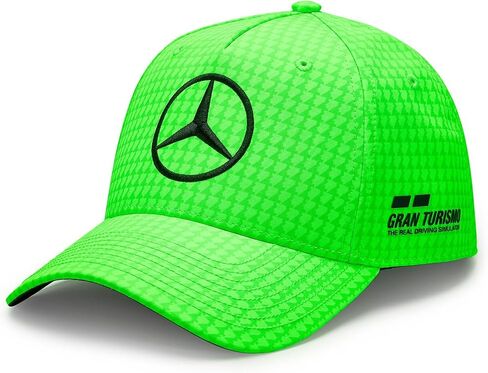 Mercedes AMG Petronas Formula One Team - 2023 Lewis Hamilton Driver Hat - Neon Green - للجنسين - الحجم: حجم واحد in Saudi Arabia