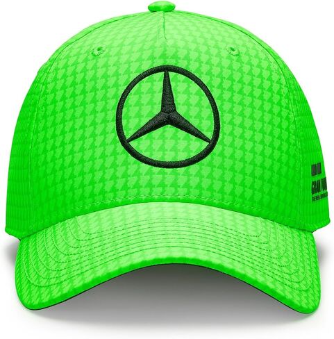 Mercedes AMG Petronas Formula One Team - 2023 Lewis Hamilton Driver Hat - Neon Green - للجنسين - الحجم: حجم واحد in Saudi Arabia