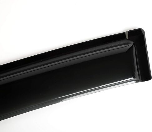 Side Window Wind Deflector, 4pcs Out-Channel Tape-On Nice Rain Guards Set, Window Visor fit for 2002-2006 Mitsubishi Lancer 94229 in Kuwait