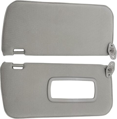 Driver & Passenger Side Sun Visor Replacement Fits for Nissan Frontier Xterra 1998-2004 Sunshade 964017Z823 964007Z823 Color Gray (Driver & Passenger Side) in Saudi Arabia