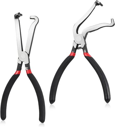2PCS CHOLICAL DISCHNECT CONCHNECT ، كماشة موصل كهربائي للسيارات مع مقبض مضاد للانزلاق خط الوقود ، خراطيم أنابيب ، خراطيم ، خراطيم ، خراطيم ، لخطوط قطع الاتصالات ، لمقابس نمط علامة تبويب الدفع وإصلاح السيارة in Kuwait