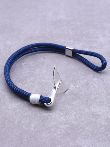 HAQUIL Vintage Ocean Jewelry Mermaid Whale Tail Bracelet Jewelry Gift for Women (Dark Blue) in Saudi Arabia