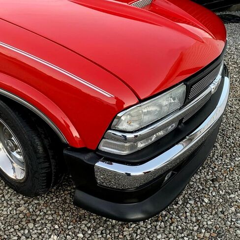 HECASA Front Bumper Face Bar Compatible with 1998-2004 Chevrolet S10 1998-2005 Blazer Replace For GM1002367 15007660 Steel Black W/O Molding Holes in Saudi Arabia