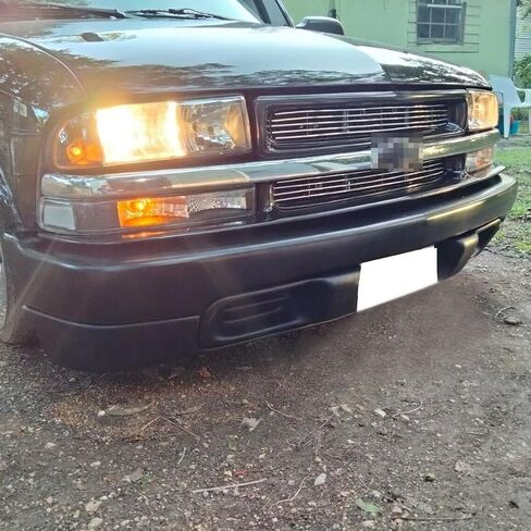 Hecasa Pront Pumper Face Bar متوافق مع 1998-2004 Chevrolet S10 1998-2005 استبدال Blazer لـ GM1002367 in Saudi Arabia