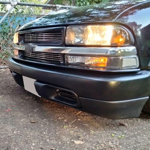 Hecasa Pront Pumper Face Bar متوافق مع 1998-2004 Chevrolet S10 1998-2005 استبدال Blazer لـ GM1002367 in Saudi Arabia